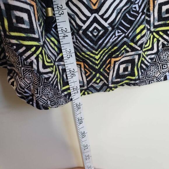 Ella Moss Maternity Tribal Blouse - Geometric - Black Multi - Picture 5 of 12